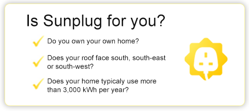 Is sunplug for you?